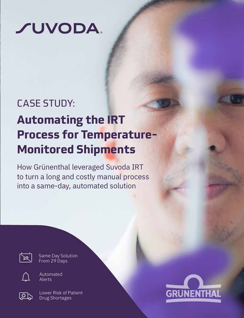 Grünenthal Temperature Monitored Shipments Case Study