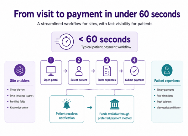 What is patient payments for clinical trials image 2